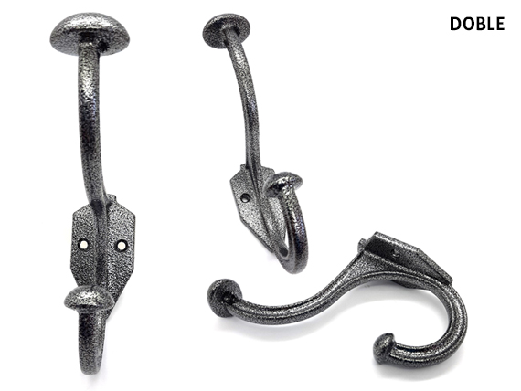 Perchas de Aluminio Rústicas
