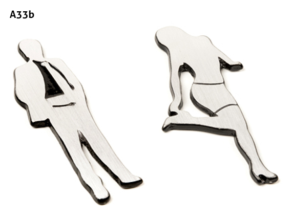 PLACAS DE ALUMINIO EN SOBRERELIEVE AUTOADHESIVAS PARA SEÑALIZACIÓN
